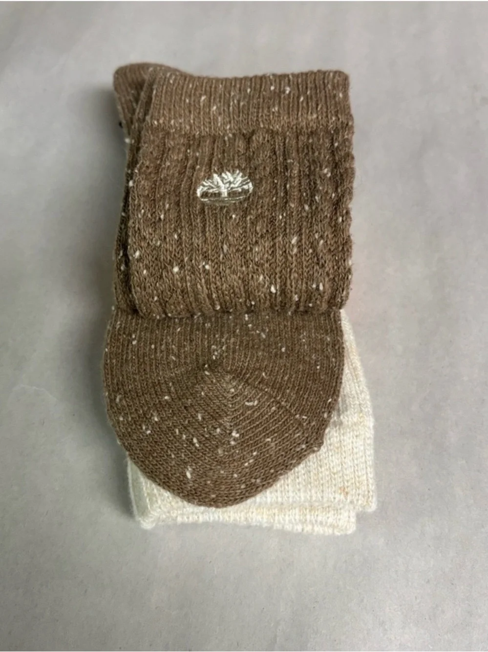 New Timberland Socks Women’s 2 Pair Wool Blend Boot Socks Casual Activewear